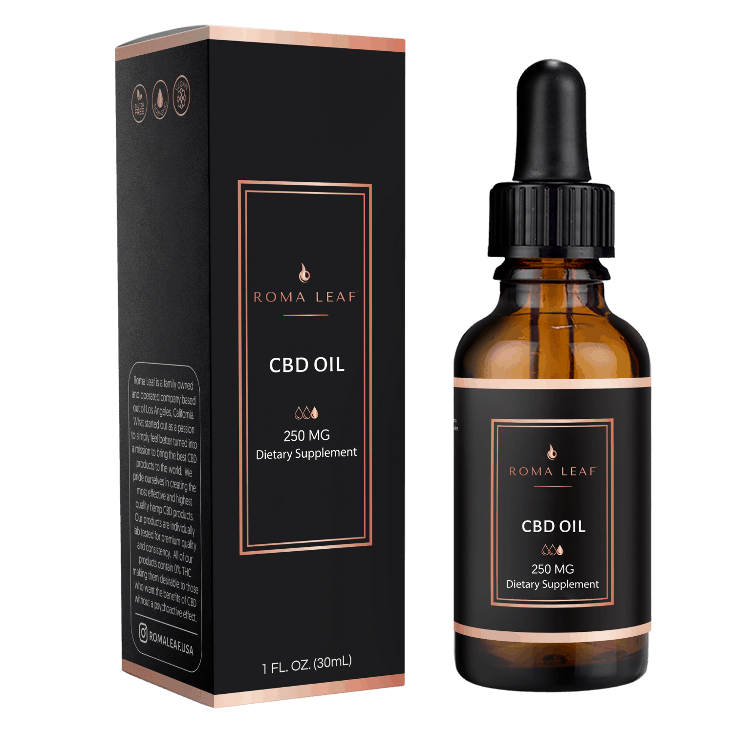 CBD oil 250mg