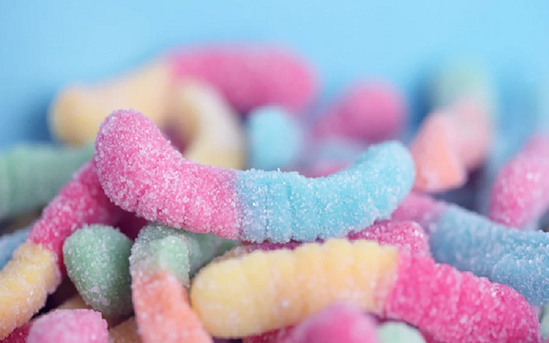 THC gummy worms